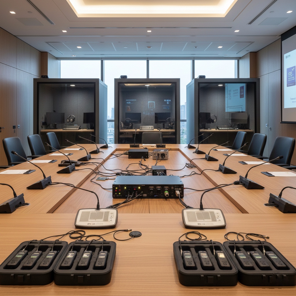 Équipements d'interprétation professionnelle